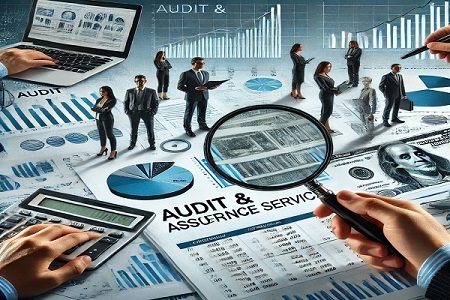 Financial audit assurance and operational risk assessment